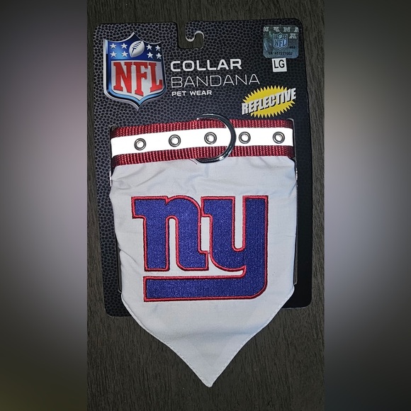 Pets First Other - Pets First New York Giants Collar Bandana (L)